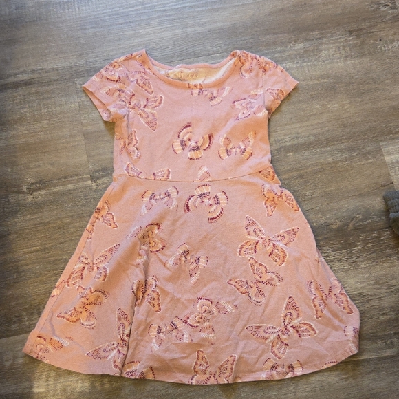 The Children's Place Pink Floral Kids Dress - Picture 1 of 1